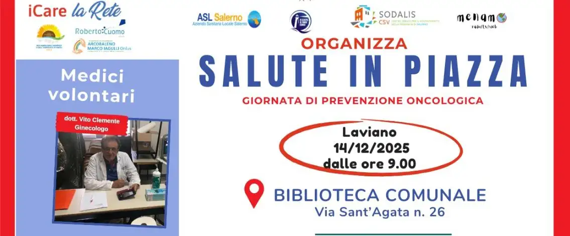 salute in piazza locandina