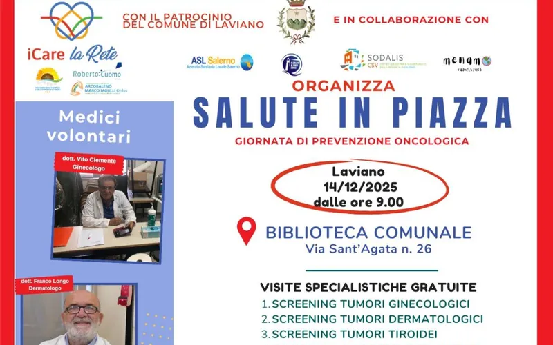 salute in piazza locandina